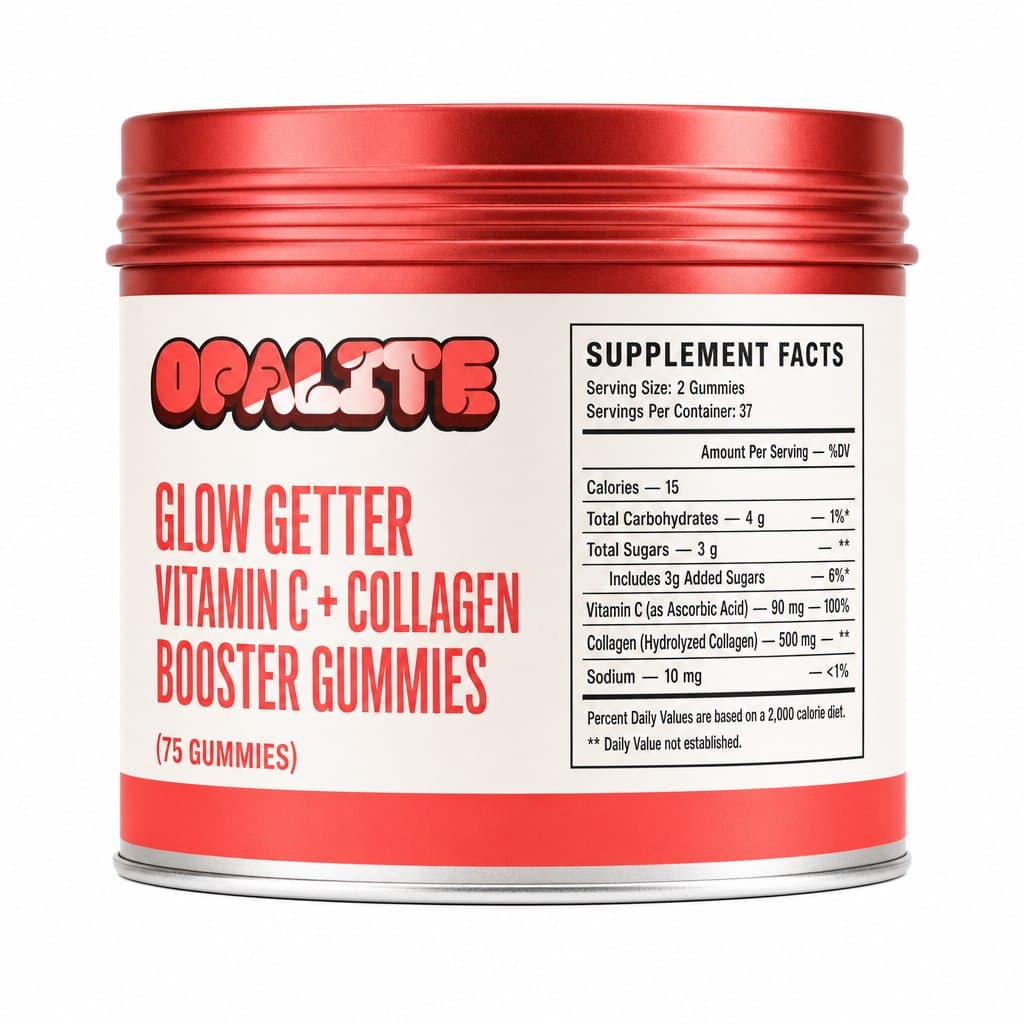 Glow Getter Vitamin C + Collagen Booster Gummies